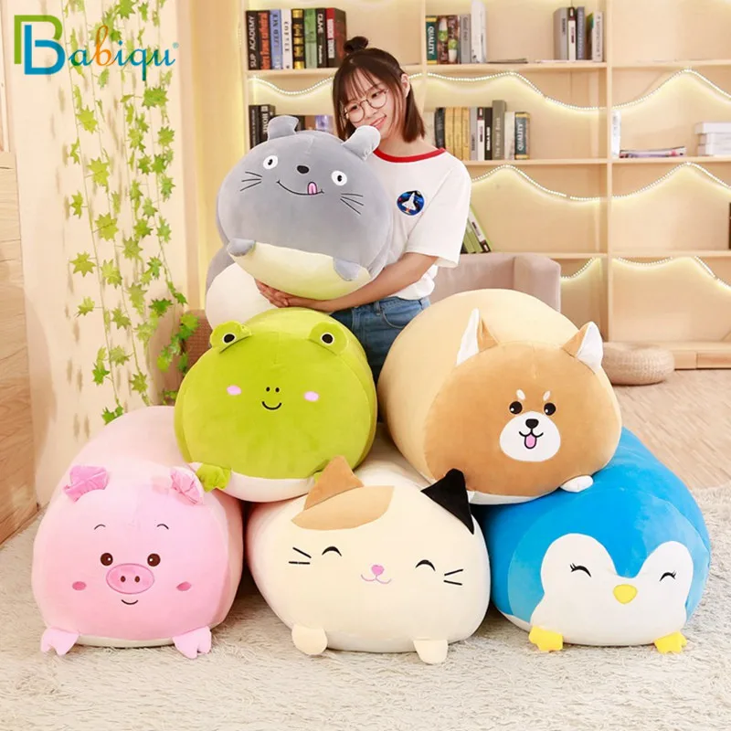 30/60cm Soft Animal Cartoon Pillow Cushion Cute Fat Dog Cat Pig Plush Toy Sumikko Gurashi Stuffed Kids Birthyday Gift