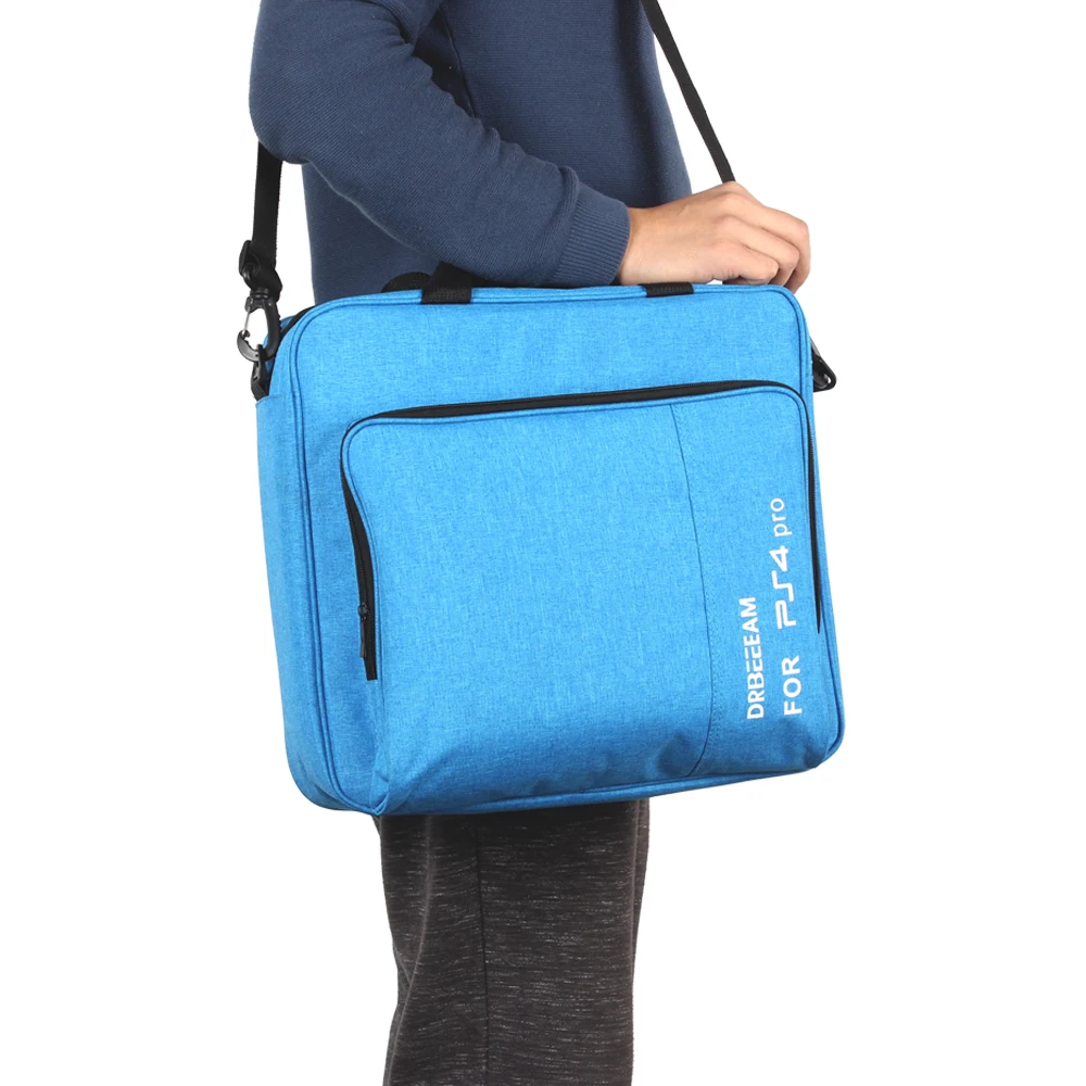 حقيبة يد متعددة الوظائف حقيبة ل PS4/PS4 برو سليم mi الحجم الأصلي حماية الكتف حقيبة حمل حقيبة قماش ل بلاي ستيشن 4 كونسول