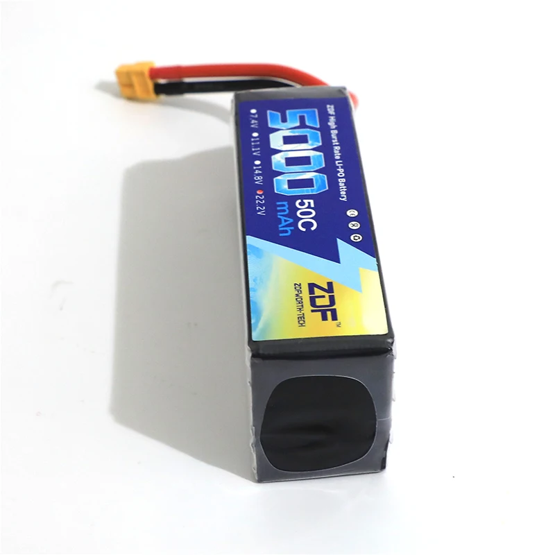 ZDF część zamienna 6S 22.2V 5000mAh 50C bateria Lipo do wyścigów helikopter dron RC zabawki