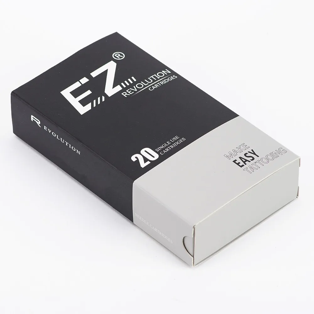 RC0811RLT EZ Revolution Cartridge Tattoo Needles #08 0.25mm Round Liner Super Tight for System Machines and Grips 20 pcs /lot