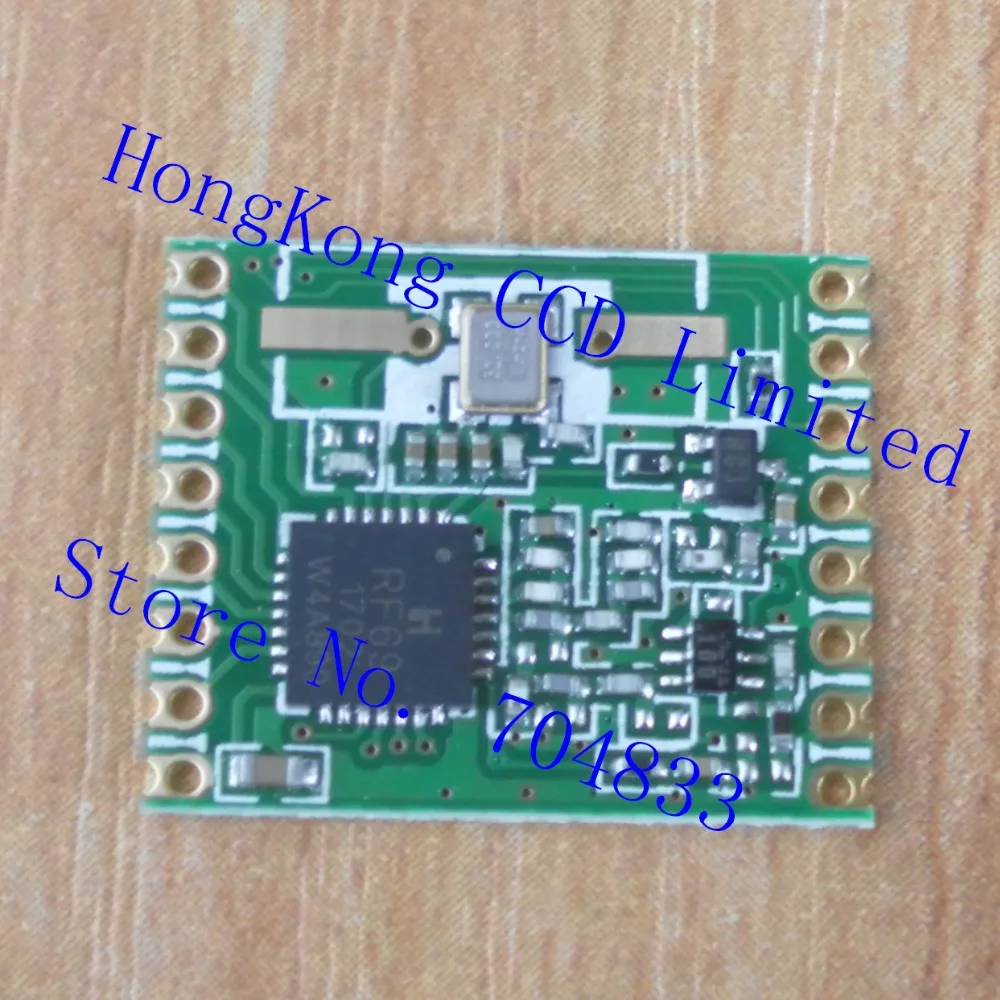 RFM69H RFM69HW 20dBm frequency transceiver module 433 / 868 / 915MHZ can be selected