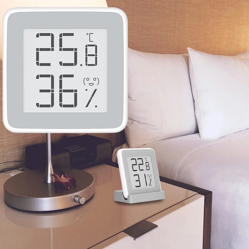 XiaomiYoupin E-Link INK Smart Screen Display Digital Moisture Meter High-Precision Thermometer Temperature Humidity Sensor