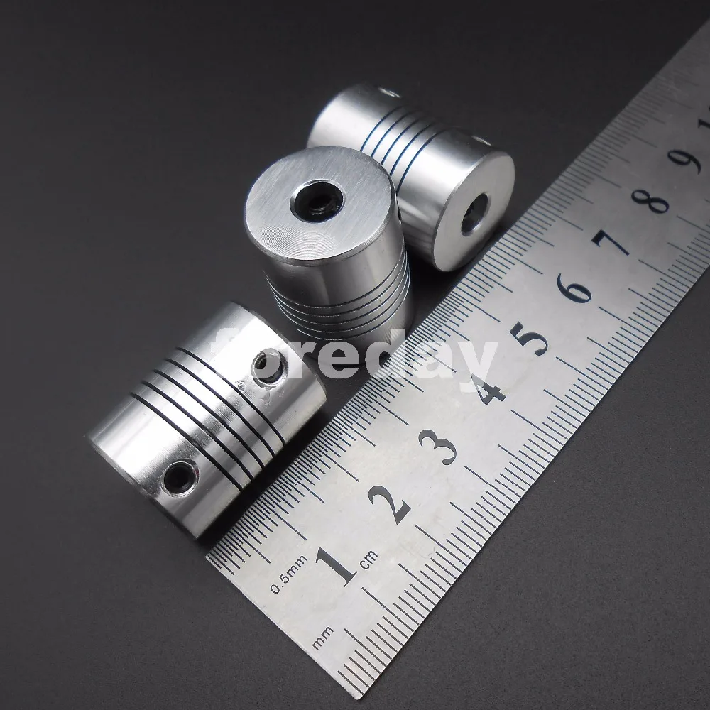 

10PCS X CNC Aluminum alloy Shaft Flexible coupling winding couplers Diameter=19MM Length=25MM 3/4/5/6/6.35/7/8/10mm *FD572-591