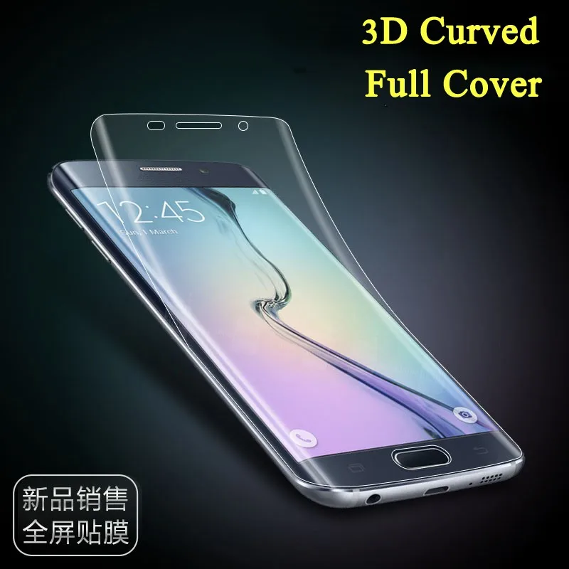 YKSPACE Soft 3D Curved Full Cover Front Back Rear Screen Protector film For Samsung Galaxy S6 S7 Edge S8 S9 Plus Note 8 7 FE 9