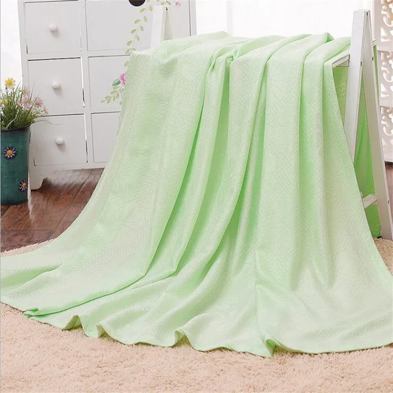 Blanket Bedspread Anti- Microbial Bamboo Fiber 200*230cm Outdoor Warm Aid Couch Throw Large Towel Bedding Hot Drop shipping