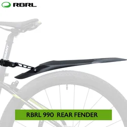 RBRL Bicycle Rear Fenders MTB Bike Wings Quick release Mudguard Adjustable angle Rear Wings Tail Soft TPE 24-29 inch Universal