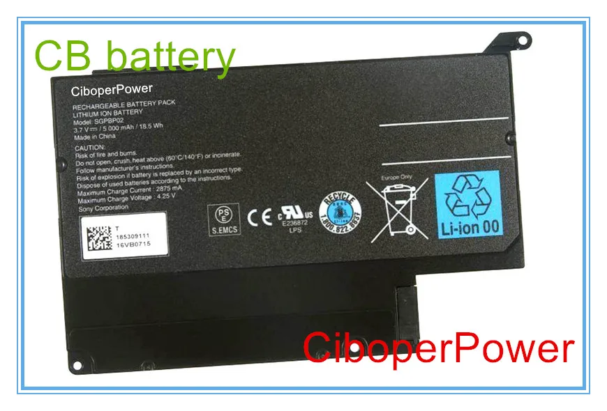 

Аккумулятор LIS3085 5000 мА · ч, 3,7 в, SGPBP02, для планшетов S S1, S2, SGPT111US/S
