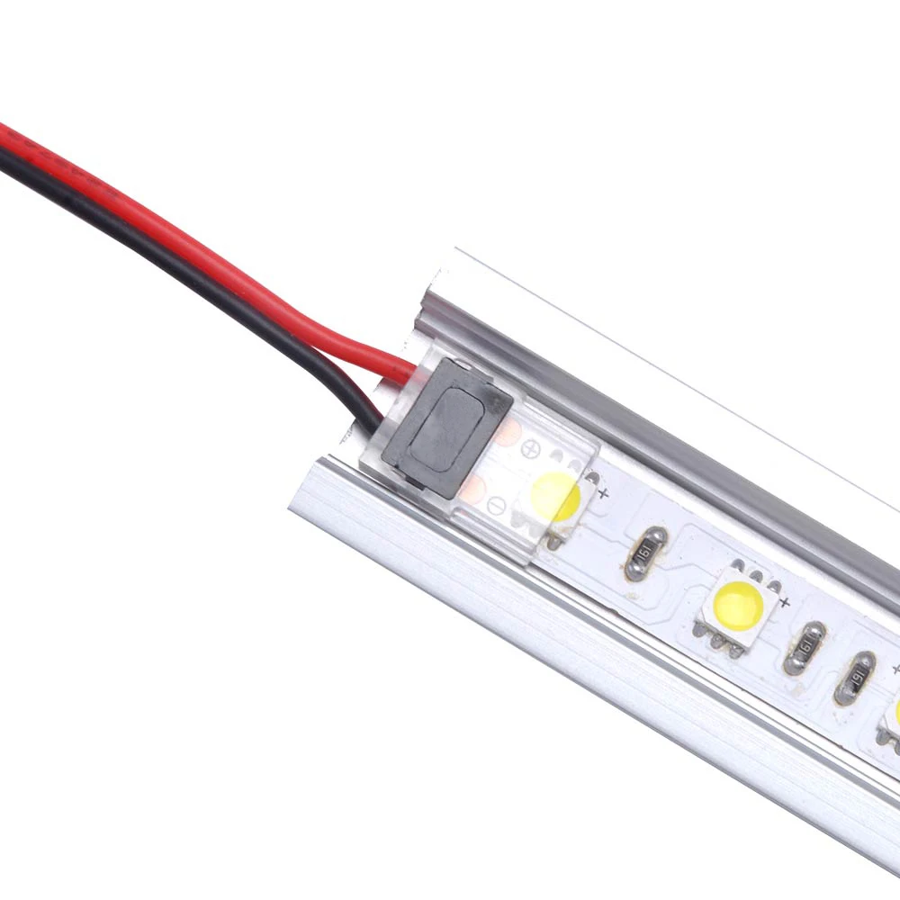 5pcs/lot 2pin LED Strip Connectors for 8mm 10mm IP20 LED Strip to Wire to Strip Power Use Welding Free Quickly Connect 3528 5050