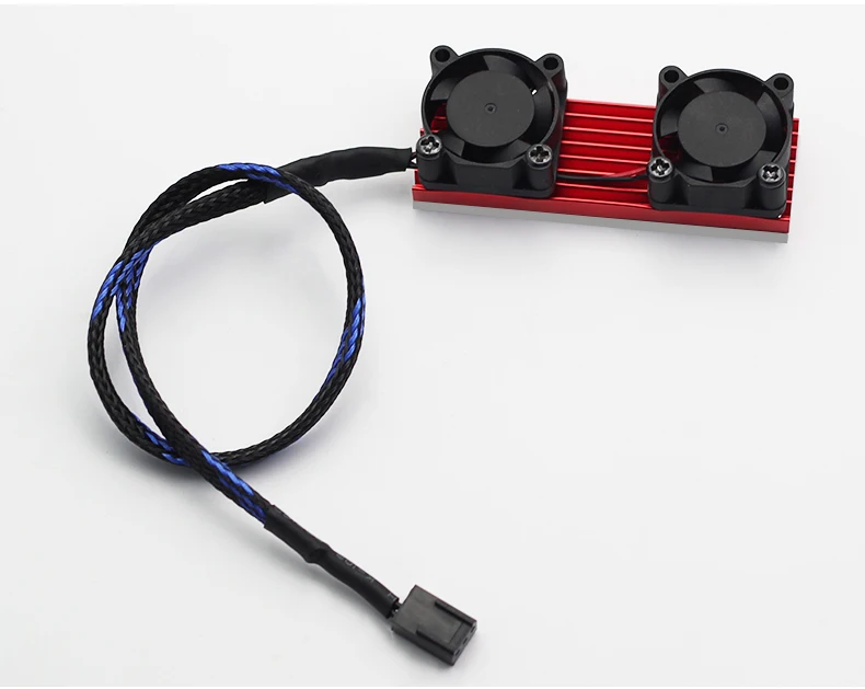 

PCIE SSD M.2 2280 Heat Sink Radiator 3in1 for SM951 960 961 Rapid Cooling Cooler Fan & Heatsink Fin Thermal Pad 3Pin Power Cord