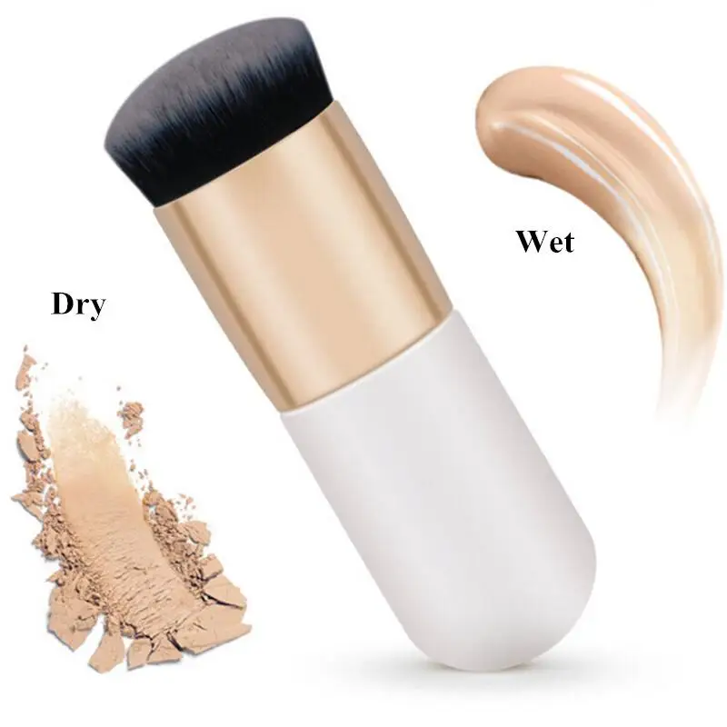 5 pcs Top quality Dry & Wet Maquiagem fundação escova Pincel de Blush Escova Cosmética Rosto Pincel de Pó brochas maquiagem sopro beleza