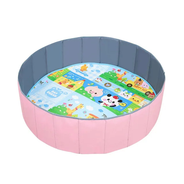 Ocean Balls Pit Indoor Outdoor Game Play Ball Pool Foldable Kid\'s Toys Tent For Large Tent for Baby Ball Pit Boy Portable Tent