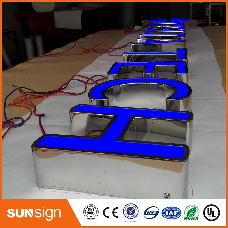 wholesale frontlit illuminated sign acrylic LED letters