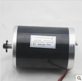

Electric car motor East China high-speed high-power brush motor 36V1000W MY1020
