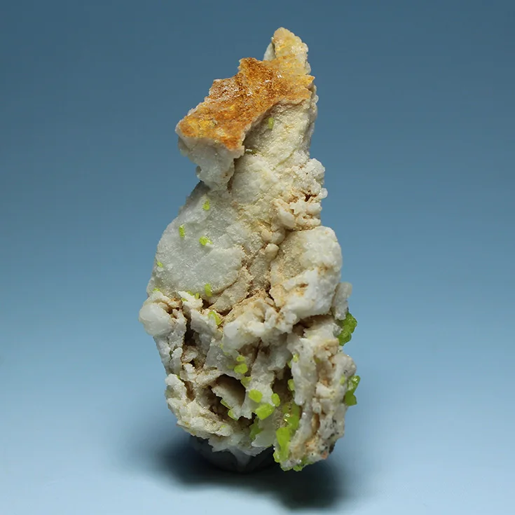 Top green Pyromorphite Pyromorphite natural mineral crystals teaching specimen collection Kistler