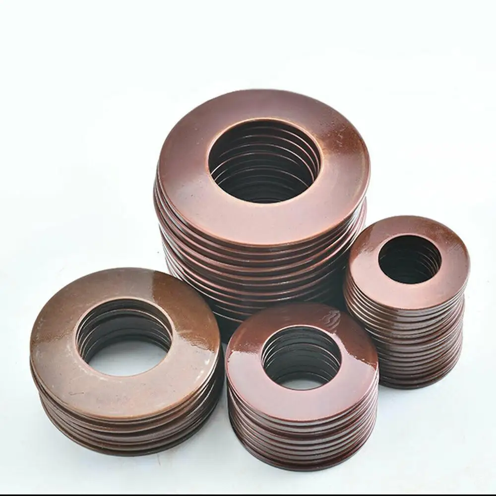DIN6796 Belleville Compression Spring Gasket Heavy Duty Washer Disc Spring Outer Diameter9-45mm Inner Diameter 4.3-21mm