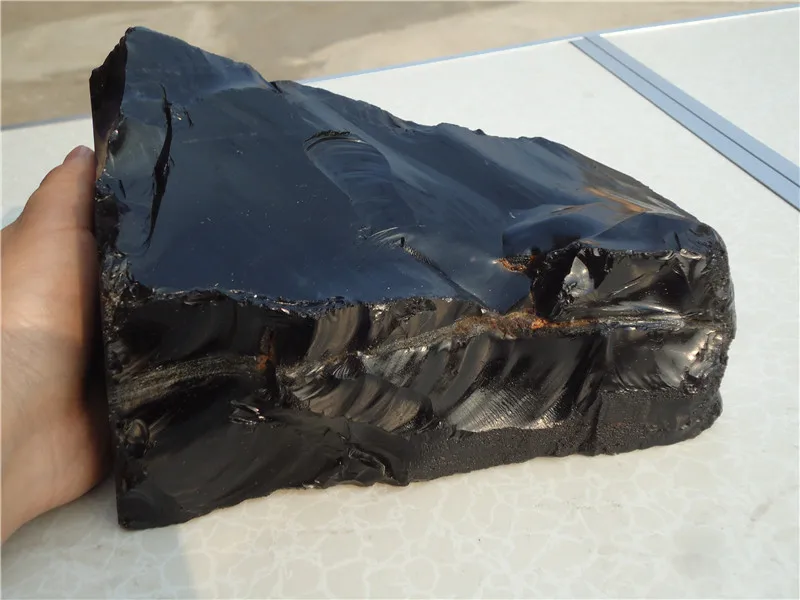 2985g Natural Obsidian Crystal Stone Natural Rough Mineral Specimen PT1016