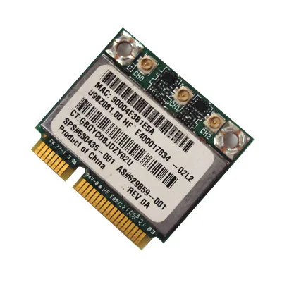 

Atheros HB112AGN AR9380 802.11a/b/g/n 3x3 WiFi adapter For HP Part # 630435-001