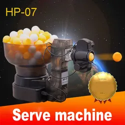 HP-07 Ping Pong Tischtennis Roboter Ball Maschinen, Automatische Ball Maschine 36 Spinnt Hause Üben Auf Maschine