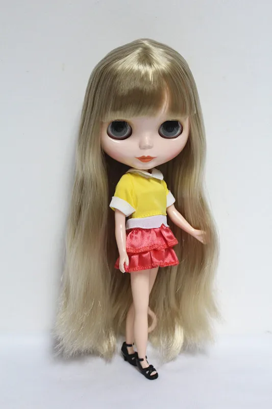 

Free Shipping Top discount 4 COLORS BIG EYES DIY Nude Blyth Doll item NO. 42 Doll limited gift special price cheap offer toy