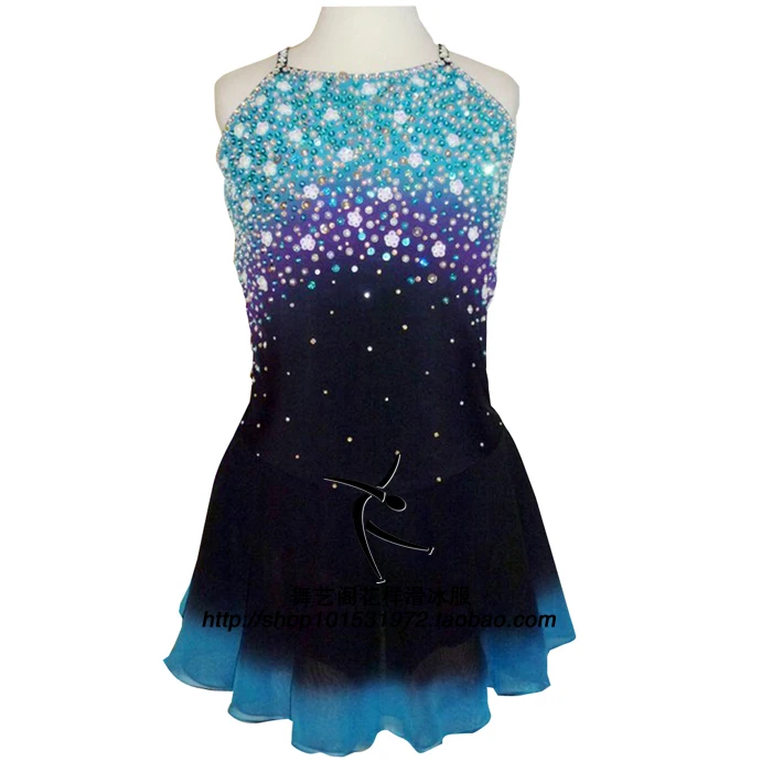 

Girls Figure Skating Dresses Graceful New Brand Ice Skating Dress For Competition DR4091