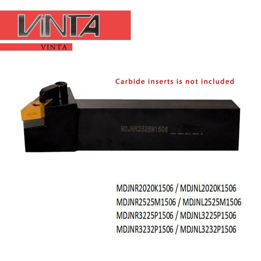 CNC lathe external turning tool holder MDJNR2020K1506/MDJNR2525M1506/MDJNR3225P1506/MDJNR3232P1506 tool boring bar