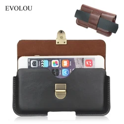 Business Belt Clip Holster Pouch Cover For Iphone 6s 6 7 Plus A3 A5 A7 2017 Waist Bag For SAMSUNG HTC XIAOMI Universal Phone Bag