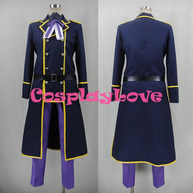 

Newest Custom Made Japanese Anime Vampire Holmes Holmes Cosplay Costume High Quality Christmas Halloween