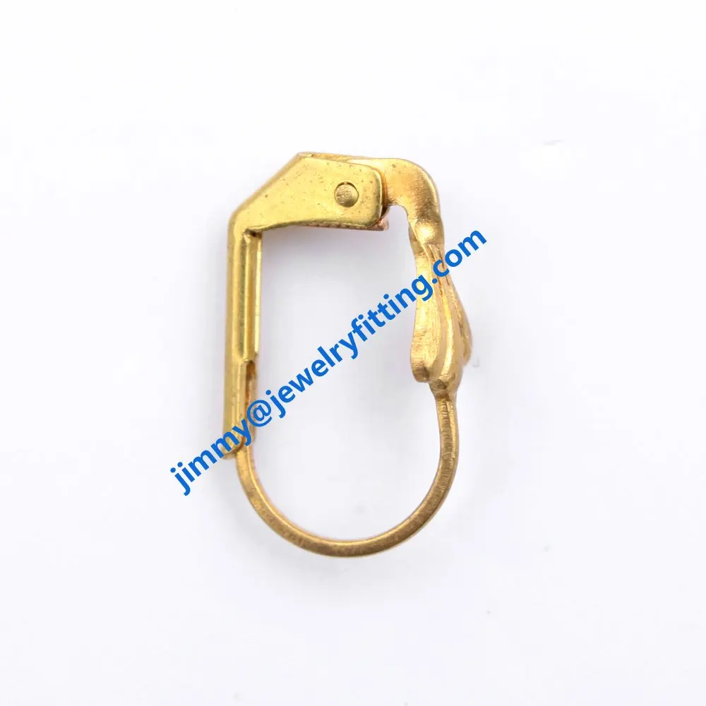 

2014 new fashion jewelry findings lever back earring clip Screw back earrings clip earring fittings
