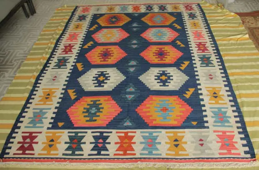 Fine fine wool KILIM Kilim hand carpets can do wall hanging sofa blanket tablecloth KM62 24gc158yg4