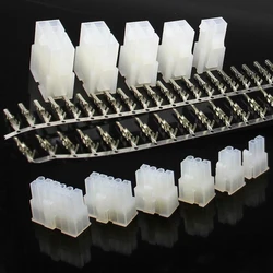 10sets 5557/5559 Pin 4.2mm Pitch 2P 4P 6P 8P 10P 16P 20P Auto Connector Plug Kit