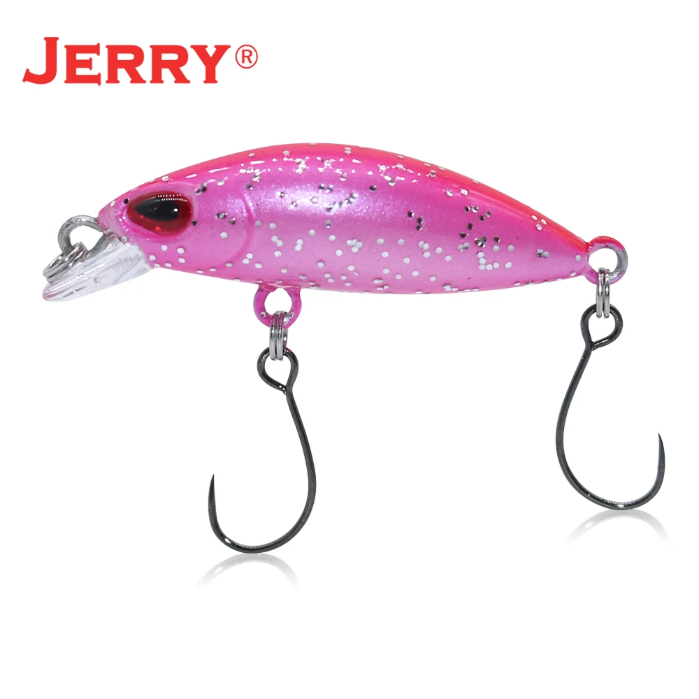 Jerry Diamond Trout Micro Wobbler Crank Fishing Lures Floating Ultralight Stream Area Rock 35mm 1.8g Artificial Bait