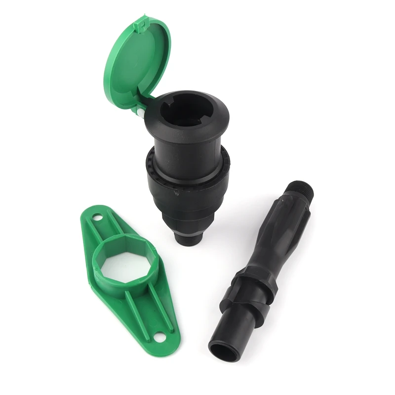 

5pcs/lot 3/4" 1 Inch Plastic Quick Water Intake Valve Garden Lawn Irrigation Municipal Factory Water Hydrant Connector Wholesale