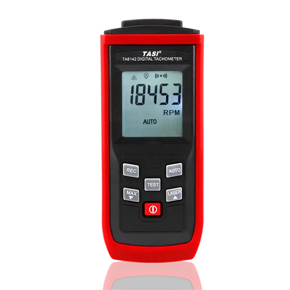 2.5RPM~99,999RPM Digital Laser Tachometer LCD photoelectric Tachometer Test Meter Speedometer