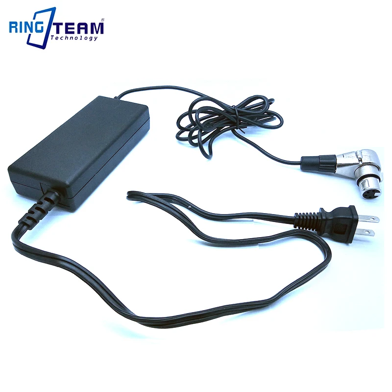 12V Power AC Adapter 4 PINS XLR Connector for Cameras Camcorders Monitors Laptops Notebooks CCTV ...