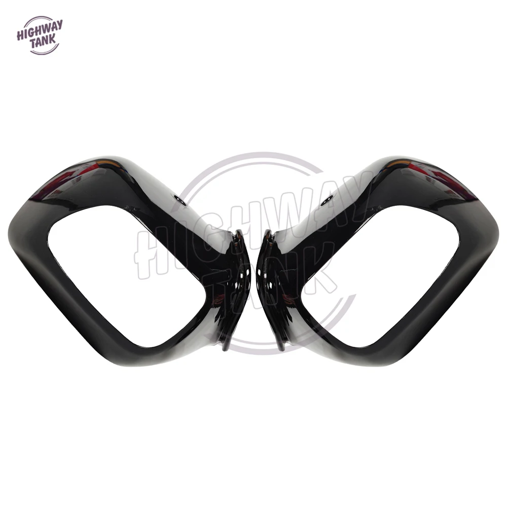 Left & Right Black Motorcycle Rear View Mirrors Cover case for Honda Goldwing GL 1800 F6B 2013 2014 2015