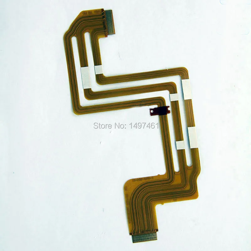 Cabo de vídeo dobradiça lcd, 2 peças, eixo giratório, cabo flexível para sony HDR-SR1E sr1 ux1