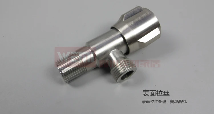 High quality advanced deluxe edition 304 stainless steel triangle valve stainless steel valve faucet drawing