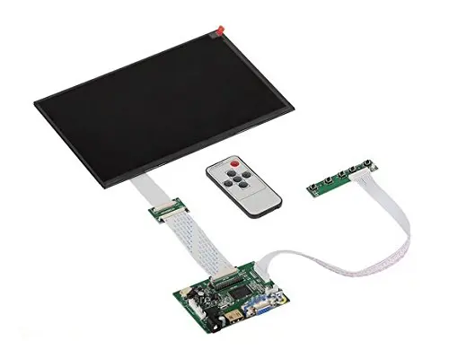 10.1 EJ101IA-01G HD LCD Display Screen High Resolution Monitor Remote Driver Control Board 2AV HDMI-Compatible VGA