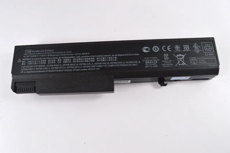 55Wh Original New Laptop Battery for 6930p 6530b 6535b 6730b 8440p 8440w HSTNN-IB68 HSTNN-IB1C HSTNN-I88C-5 TD06XL