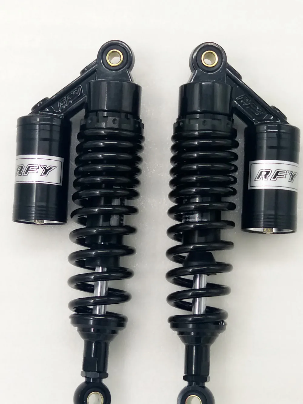 8MM SPRING 300MM/305MM NITROGEN MOTORCYCLE SHOCK ABSORBERS FOR HYOSUNG GV650 GV700 YAMAHA XV250 XV1000 VIRAGO  BLACK