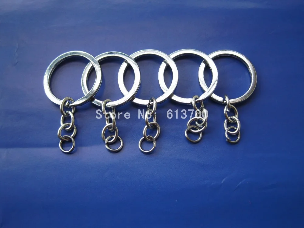 

Wholesale Key Chain Diy accessories 28mm key ring keychain keyring extend chain for men & women 1000pcs/lot Free Shipping by DHL