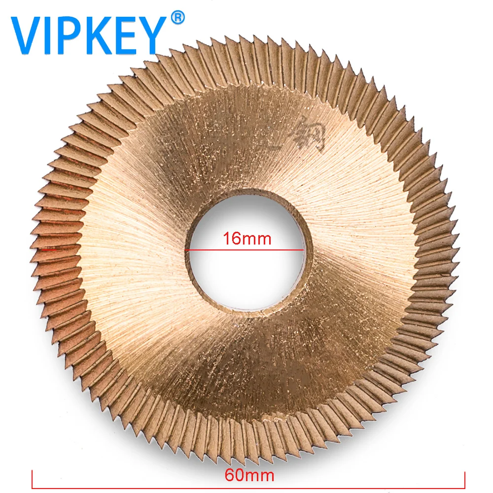 HSS 60*16*6mm Schlüssel Schneiden Maschine Sägeblatt Für 238BS 2AS RH-2 BW-9 Horizontale Schlüssel Maschine Disk schlüssel Cutter Schlosser Werkzeuge