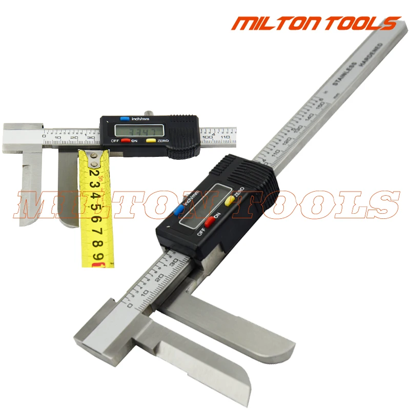 

10-150mm 6inch Long Jaw Inside Digital Caliper Inner Long Jaw Digital caliper for inner diameter