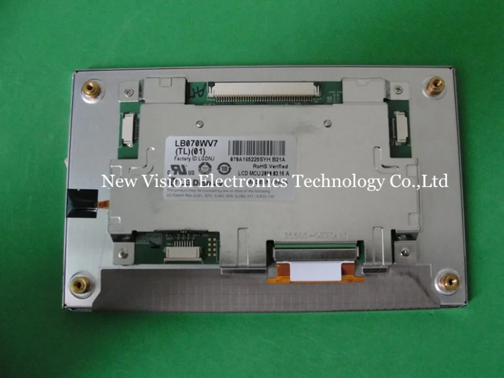 

LB070WV7(TL)(01) LB070WV7-TL01 Original 7 inch 800*480 LED LCD Screen Display for Car Navigation AV System