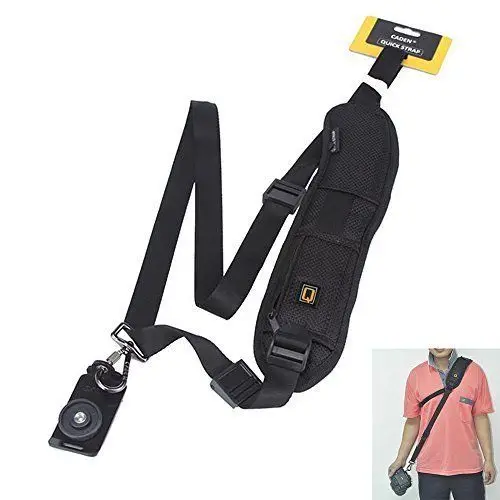 Quick Rapid Camera Single Shoulder Sling Belt Neck Strap For Digital SLR Sony Pentax Panasonic Olympus Camera