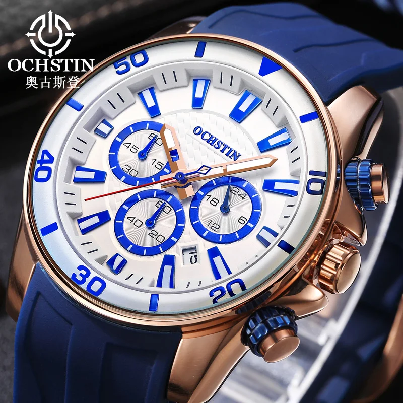 

OCHSTIN Watch Modern Men Sports Wristwatches Luxury Brand Military Army For Male Clock Chronograph Quartz relogio masculino