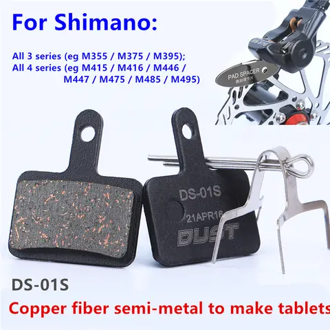 Polvere Ciclismo Pastiglie Freno A Disco Della Bicicletta Parti Freno Bici per M315 M355 MT200 XT DEORE SLX M6100/M7100/M8100
