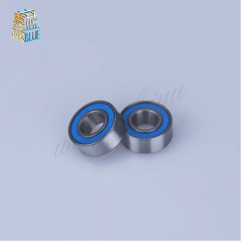 5X11X4 50PCS MR115 2RS ABEC3 Blue Rubber Seals bearing 5x11x4mm  Model bearing Motor bearing By JARBLUE