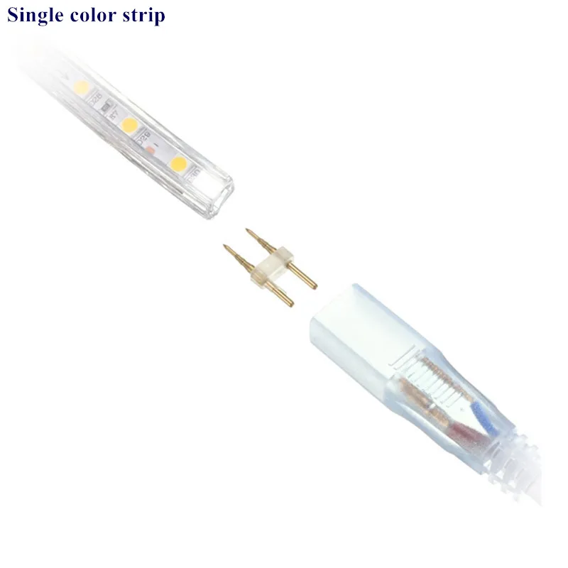 1 Piece 220V EU plug Power controller Supply Lighting Transformer driver for SMD 3014 5050 2835 5630 RGB single color LED Strip