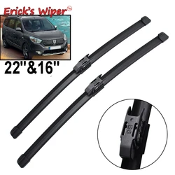 Erick's Wiper LHD Front Wiper Blades For Renault Dacia Lodgy 2016 - 2023 Windshield Windscreen Window Car Rain Brushes 22